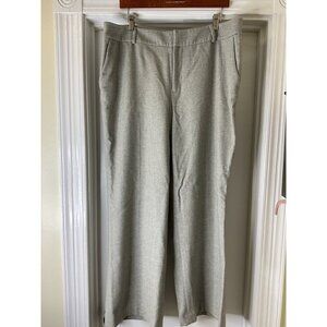 Lauren Ralph Lauren Women's Wool Wide Leg Dress Pants Size 16 Preppy Office